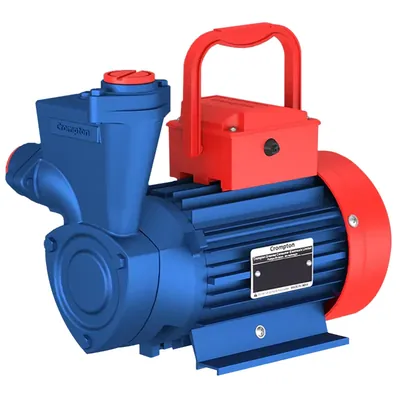 Crompton 0.5 HP Single Phase Self Priming Monoblock Pump, 94 ft Max. Head, 25 x 25 mm (STAR PLUS II)