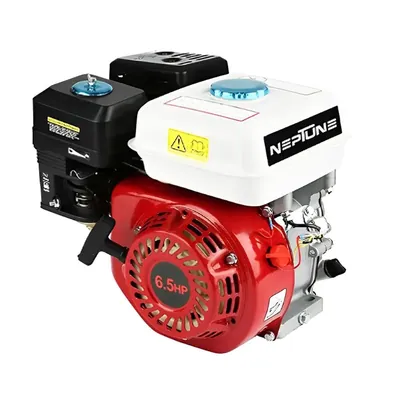 Neptune 6.5 HP (NPE-168) 196 CC 4 Stroke Rope Start Air Cooled Petrol Engine With 3.6 Litre Fuel Tank