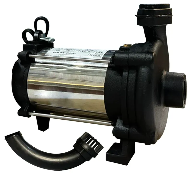 1 HP Single Phase Mini Openwell Submersible Pump, 80 ft Max. Head, Copper Winding