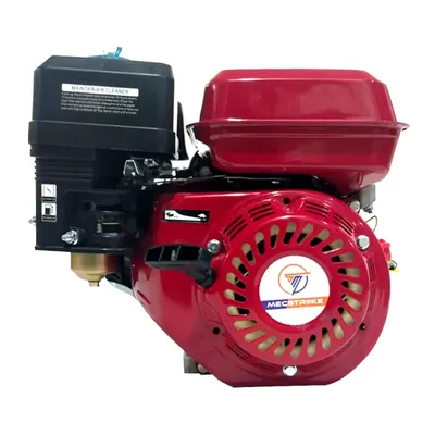MECSTROKE 6.5 HP 196 CC 4 Stroke Single Cylinder Recoil Start Petrol Engine With 3.6 L Fuel Tank