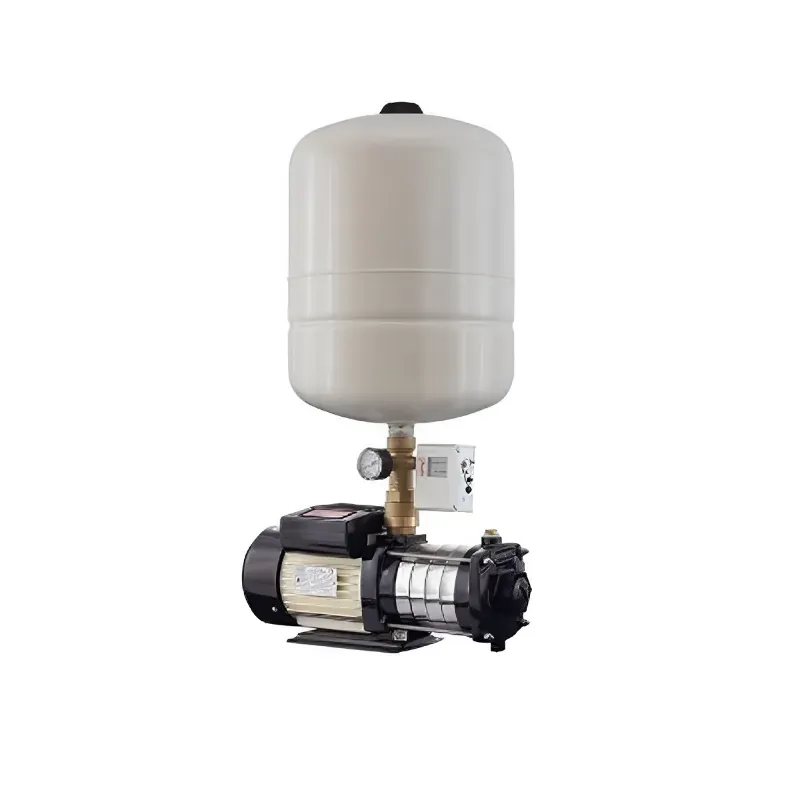 Vanora 1 HP Single Phase Pressure Booster Pump With 24 Litre Tank For 4 Bathrooms, 1 Year Warranty