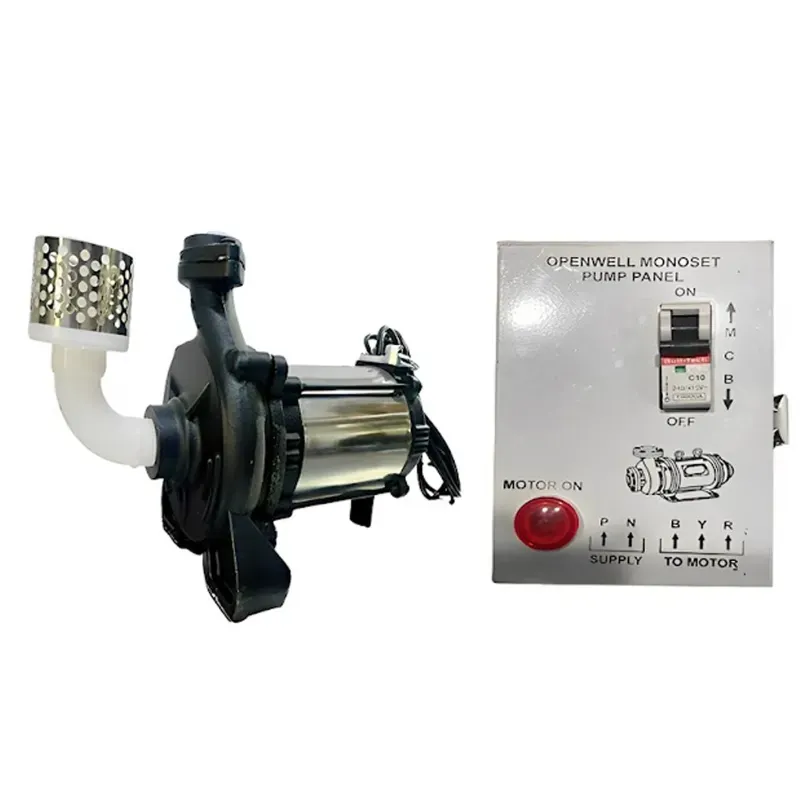 0.5 HP Single Phase Mini Openwell Pump 72 ft max head with Control Panel