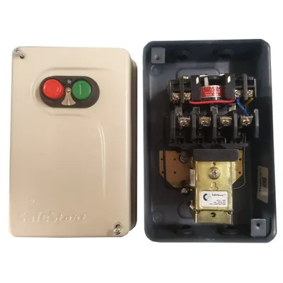 Crompton 9 to 14 Amp Three Phase Direct On Line Starter For 7.5 HP Induction Motors & 5 HP Submersible Pumps