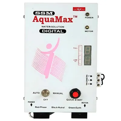 SSMAQUAMAX SSM Aquamax AS2L-8 Fully Automatic Water Level Controller, with Magnetic Float Switch, 1 Year Warranty