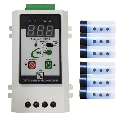 Imagine Technologies Digital Fully Automatic Water Level Controller With 6 Carbon Sensor (IT189DWLC)