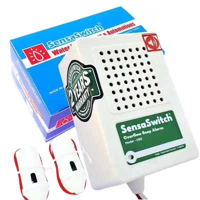 SensaSwitch (PSP-OBS-2Y) Water Tank Overflow Alarm (Beep Sound), 2 Years Warranty