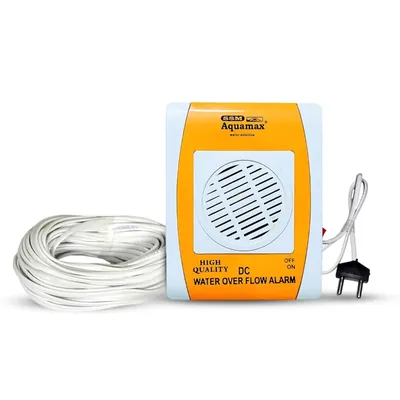 SSMAQUAMAX SSM Aquamax Water Tank Alarm Bell Overflow Protection, Battery Operated, 15 m Wire & Sensors Included