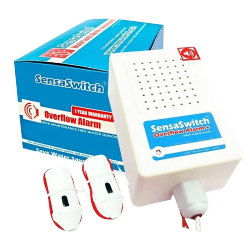 SensaSwitch Water Tank Overflow Alarm (Adjustable Volume, Musical) (Model-OAP) with Water Sensor, 1 Year Warranty