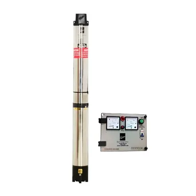 Kirloskar 1 HP 24 Stage 3 Inch 1Phase Water Filled Borewell Submersible Pump With CP, 295 ft Head (KS3A-1024)