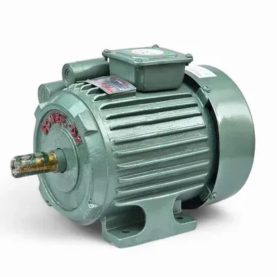 SONEE-DX 1 HP Single Phase 4 Pole 1440 RPM Foot Mounted AC Induction Motor, Cast Iron Body (PLATINUM)