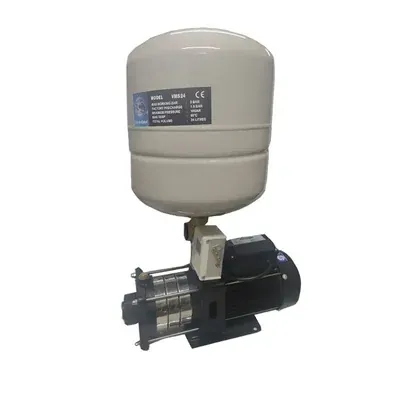 Vanora 1 HP Single Phase Booster Pump With 24 L Pressure Tank, 38 m Max. Head Suitable For 3-4 Bathrooms