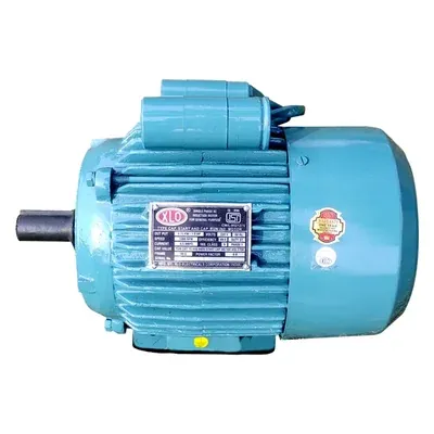 XLO 1 HP 4Pole Foot Mounted Single Phase Capacitor Start Capacitor Run AC Induction Motor With ISI Mark