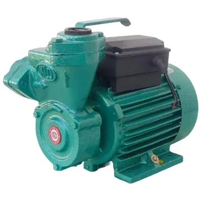 XLO 1 HP 1Ph Self Priming Monoblock Pump With 100% Copper Winding, 50 m Head, 3700 LPH, 25 x 25 mm (PLATINUM)