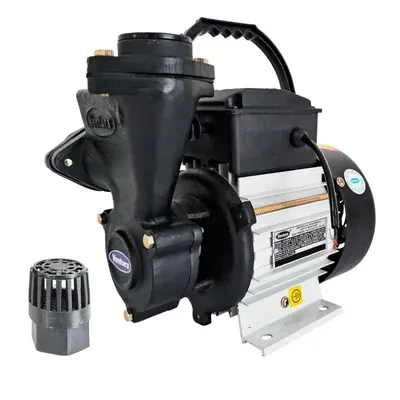 Ventura 0.5 HP Single Phase Copper Winding Regenerative Self Priming Monoblock Pump, 25 mm (SILVER 50)