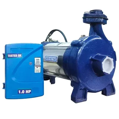 Lakshmi 1 HP Single Phase Openwell Submersible Pump Including Control Panel, 28 m Head
