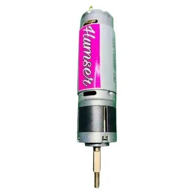 HUMSER 12 V 1000 RPM Long DC Gear Motor (Centre Shaft)