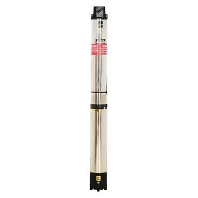 Kirloskar 1 HP 14 Stage 4 Inch 3Phase Water Filled Submersible Pump, 322 ft Head (KS4AN-1014)