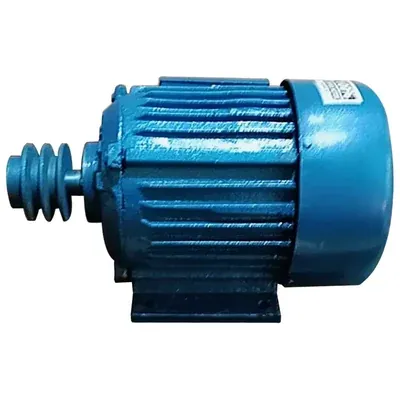 KBS 2 HP 1440 RPM Foot Mounted Single Phase Copper Winding AC Induction Motor With 3 Inch Pulley