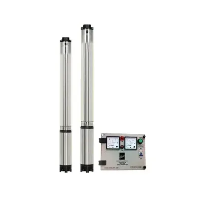 Kirloskar 2 HP 30 Stage(4 Inch) 1Phase Water Cooled Submersible Pump With CP, 689 ft Head (KS4AN-2030 CP)