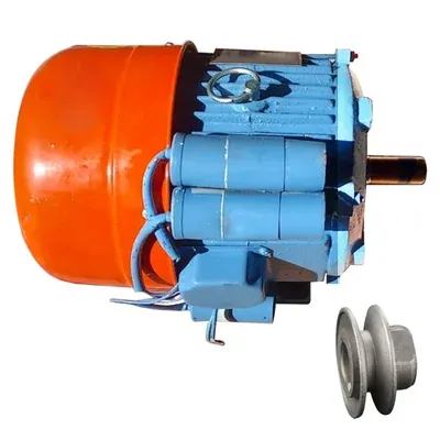 Heavy Duty 3 HP 1440 RPM Foot Mounted 1Phase Aluminium Winding AC Induction Motor With 3 Inch Pulley