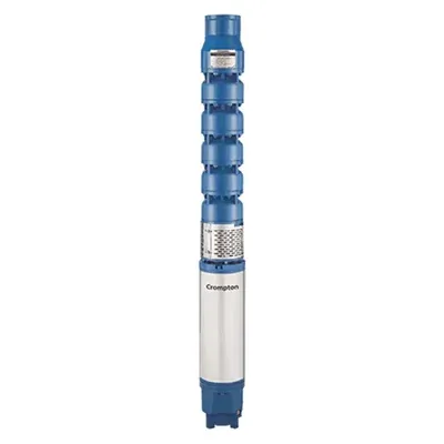 Crompton 3 HP 3 Stage V6 Water Filled Three Phase Submersible Pump, 65 mm Outlet, 102 ft Head (6W3D3DU), 1 Year Warranty