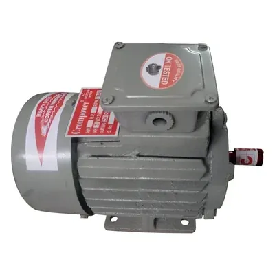 CROMPOWER 2 HP 4 Pole 1440 RPM Three Phase Foot Mounted AC Induction Motor