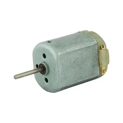 HUMSER 3 V-18 V Toy Small Brushed Motor (Silver), 5000 RPM Max. Speed, 34 x 23 mm