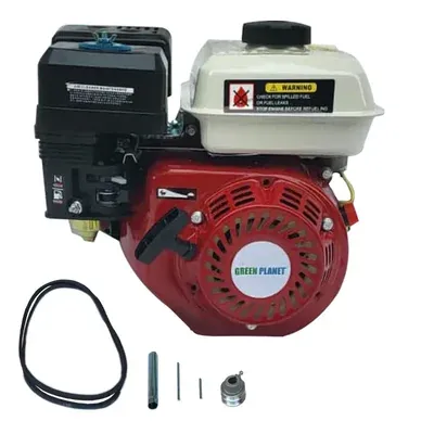 GREEN PLANET 6.5 HP 196 CC 4 Stroke Single Cylinder Recoil Start Petrol Engine With 3.6 L Fuel Tank