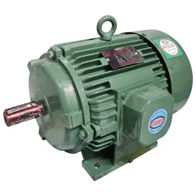 SONEE-DX 5 HP Three Phase 4 Pole 1440 RPM Foot Mounted AC Induction Motor, Cast Iron Body (PLATINUM)