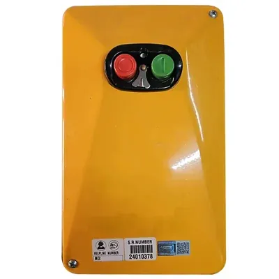 Heavy Duty 5 HP Single Phase DOL Starter, 28-42 Amp Relay, Suitable for 5 HP AC Induction Motor
