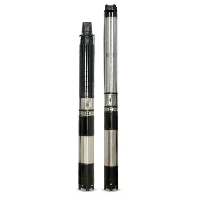 Kirloskar 7.5 HP 8 Stage 15 cm(6 Inch) 3Ph Water Filled Borewell Submersible Pump, 370 ft Head (100HHN-0808)