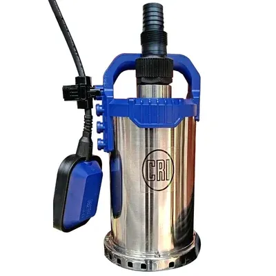 CRI 1 HP, 32 mm 1Phase Submersible Sewage & Drainage Pump With 10 m Cable & Float Switch (MSD750)