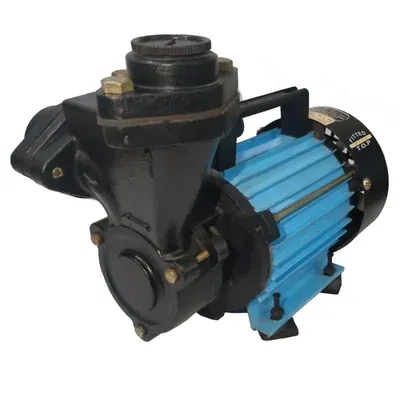 Heavy Duty 0.5 HP Single Phase ISI Marked Self Priming Monoblock Pump, Copper Winding, 80 ft Max Head, 18 Months Warranty