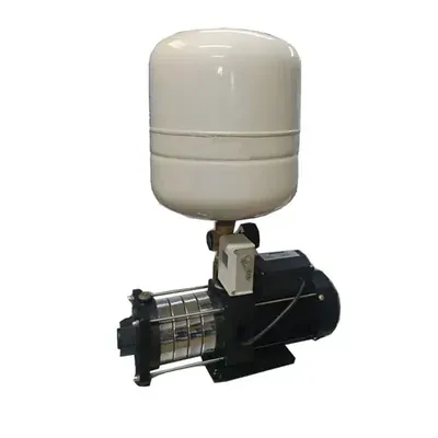 Sharp 1.5 HP 5 Bar 1Phase Copper Winding Booster Pump With 60 L Pressure Tank, Suitable for 5-8 Bathrooms