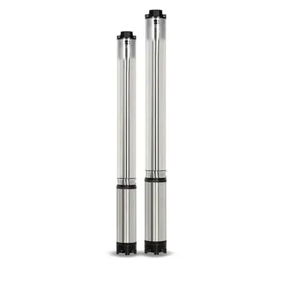 Kirloskar 2 HP 10 Stage 4 Inch 3Phase Water Filled Borewell Submersible Pump, 262 ft Head (KS4D-2010)