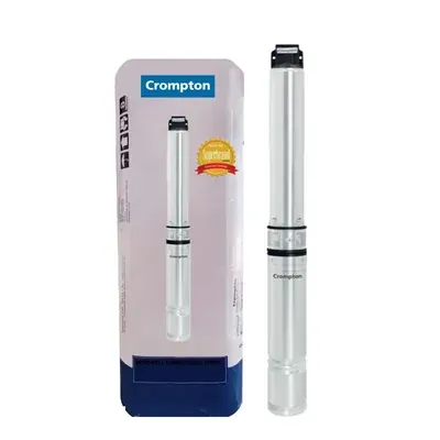 Crompton 1.5 HP 12 Stage 100 mm 1Ph Water Filled Borewell Submersible Pump With 32 mm Outlet (4W12BF1.5E)