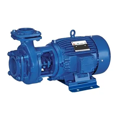 Crompton 3 HP Three Phase Centrifugal Monoblock Pump, 1050 LPM, 50 ft Max. Head, 80 x 80 mm (MIQ32-15)