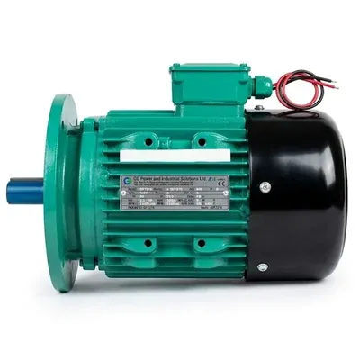 CG Power and Industrial Solutions Ltd. 3 HP GF7264 Single Phase Copper Winding 4 Pole Flange Mounted AC Motor