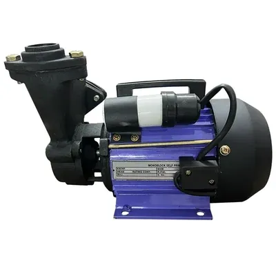 Heavy Duty 0.5 HP Single Phase Copper Winding Self-Priming Monoblock Pump, 21 m Head, 25 x 25 mm