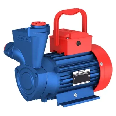 Crompton 1 HP Single Phase Self Priming Monoblock Pump, 112 ft Max. Head, 25 x 25 mm (NILE PLUS I)
