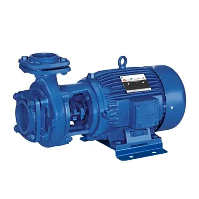 Crompton 7.5 HP Three Phase Centrifugal Monoblock Pump, 1680 LPH, 79 ft Max. Head, 100 x 100 mm (MIS7.52-24)