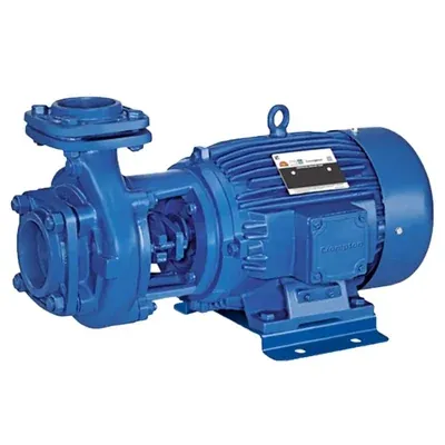 Crompton 2 HP Single Phase Centrifugal Monoblock Pump, 45 ft Max. Head, 1020 LPM, 80 x 80 mm (MBQ22-1PH-14)
