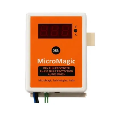 micro magic 1-7.5 HP 440 V DOL Voltage Current Display Microcontroller Pump Protector Dry Run Auto Switch DAS7272