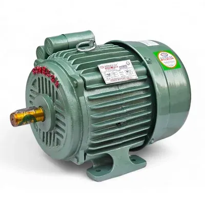 SONEE-DX 3 HP Single Phase 4 Pole 1440 RPM Foot Mounted AC Induction Motor, Cast Iron Body (GOLD PLUS), 1 Year Warranty