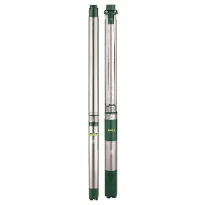 CRI 1.5 HP 38 Stage 3 Inch (V3) 1Phase Water Filled Submersible Pump, 156 m Head (LENA, CRI3R-34/38)