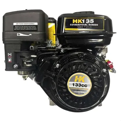 GENER HK-135 Horizontal Shaft 4 Stroke Single Cylinder Air Cooled Recoil Start Petrol Engine, 2.5 L Fuel Tank