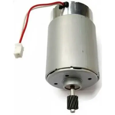 HUMSER Dual Shaft DC Motor with Sprocket 24 V Electronic Hobby Kit, High Torque Robotics Motor