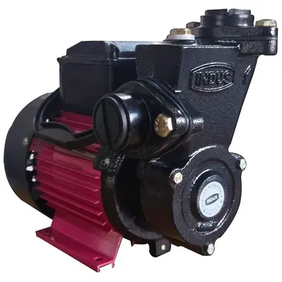 INDUS 0.5 HP Single Phase Self Priming Monoblock Pump, 121 ft max Head and 42 LPM Flow Rate