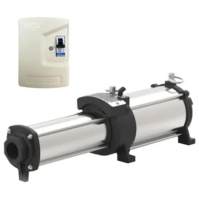 Lubi 1.5 HP 1Phase VERTICAL & HORIZONTAL Openwell Pump With Controller, 65 m Max. Head, 32 mm (LHMS-115/9)